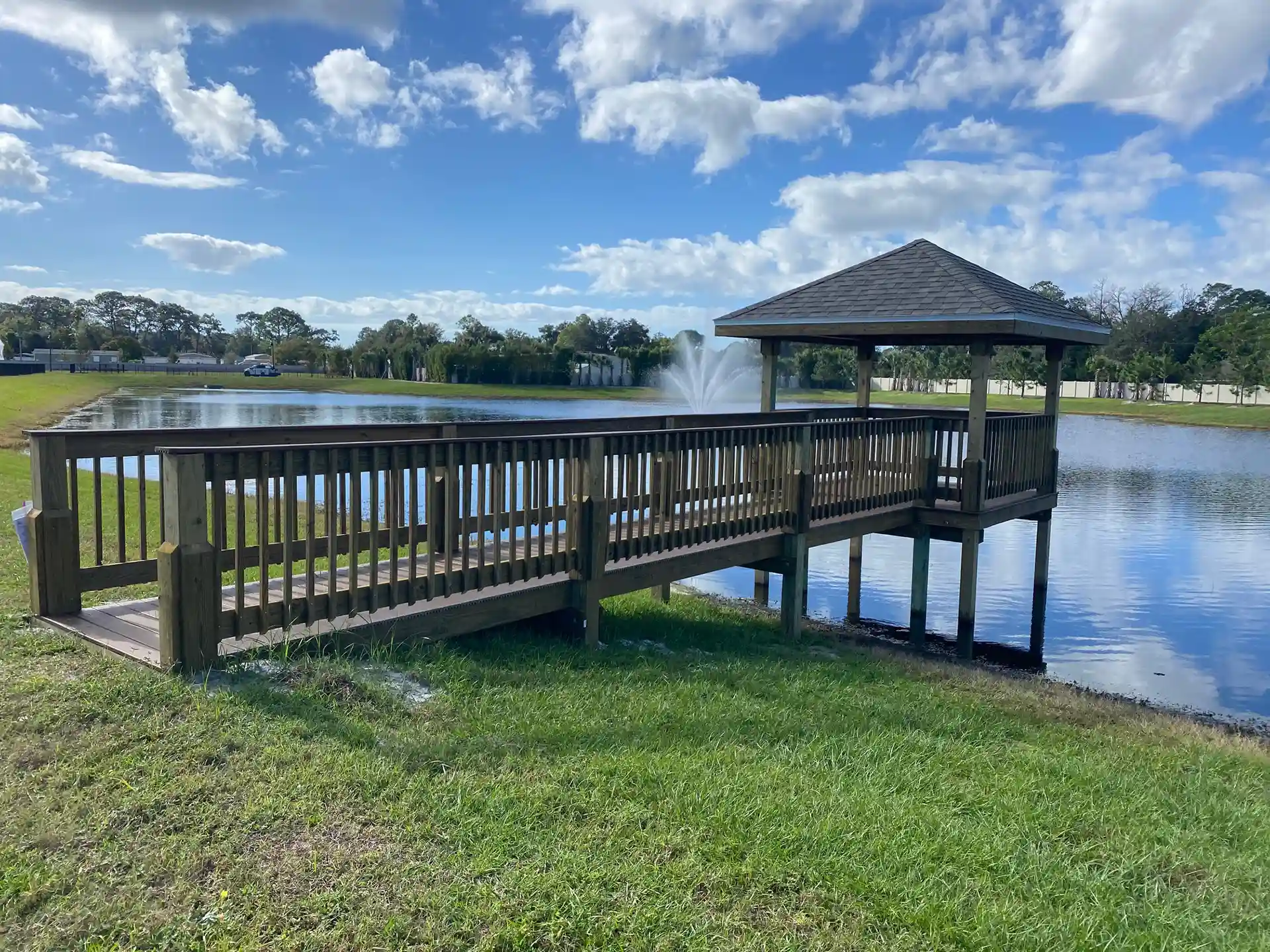 photo of a community viewing dock
